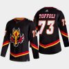 2022 23 tyler toffoli flames black alternate authentic jersey