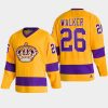 2022 sean walker kings gold team classics throwback jersey