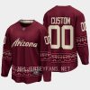 arizona coyotes custom desert night alternate 2022 23 premier breakaway jersey garnet