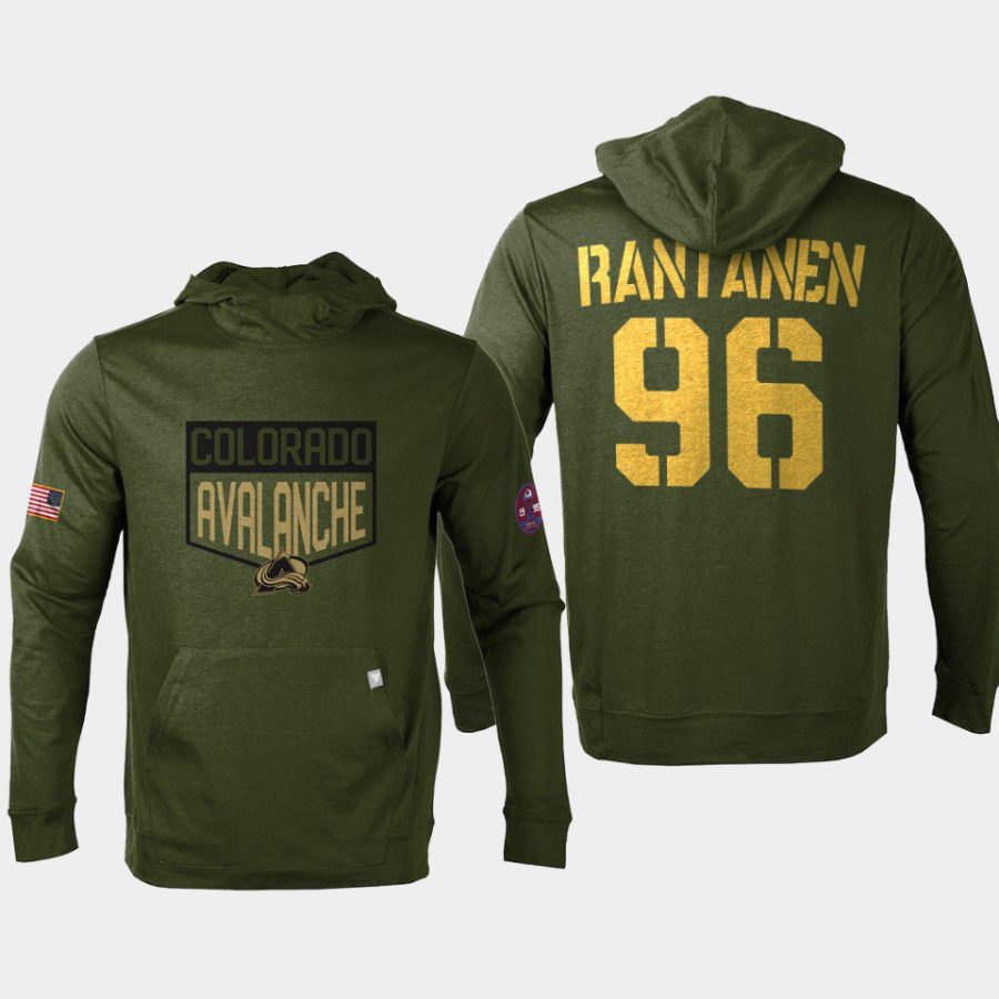 avalanche mikko rantanen olive 2022 salute to service levelwear hoodie