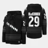 avalanche nathan mackinnon anthracite stadium lights superior lacer hoodie