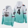 blackhawks seth jones white 2023 nhl all star color crash hoodie