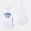 blues women white filigree logo pullover g iii 4her by carl banks hoodie