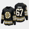 boston bruins jakub zboril 100th anniversary 2023 24 premier jersey black