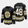 boston bruins matt grzelcyk 100th anniversary 2023 24 premier jersey black