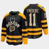 boston bruins trent frederic 2023 winter classic breakaway jersey black