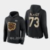 bruins charlie mcavoy black 2023 winter classic primary logo pullover hoodie