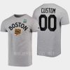 bruins custom grey logo 2023 winter classic t shirt