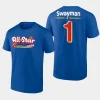 bruins jeremy swayman royal 2024 nhl all star name number t shirt