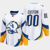 buffalo sabres custom special edition 2.0 2022 breakaway retro jersey white