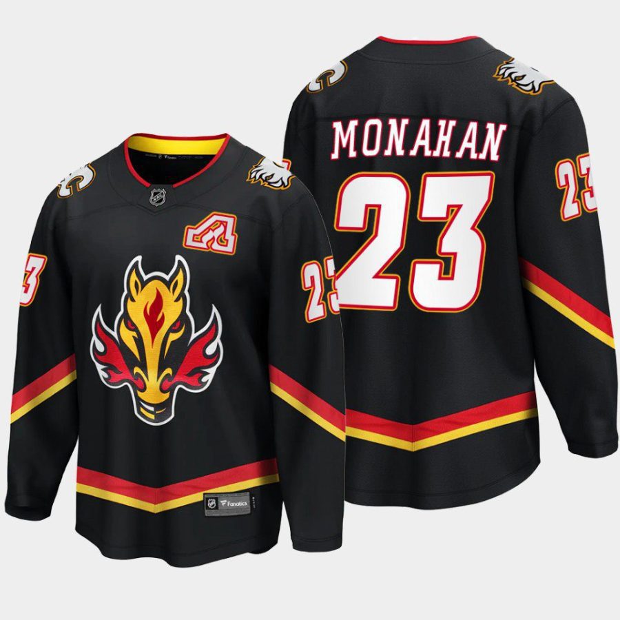 calgary flames sean monahan alternate 2022 23 breakaway player jersey black