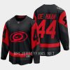 calvin de haan hurricanes black 2023 nhl stadium series breakaway player jersey