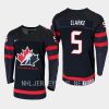 canada brandt clarke 2023 iihf world junior champions jersey black