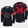 canada hockey cole sillinger 2022 iihf world championship replica jersey black