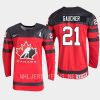 canada nathan gaucher 2023 iihf world junior championship jersey red