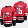 carolina hurricanes dylan coghlan home 2022 breakaway player jersey red