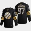 connor mcdavid oilers black 2022 stanley cup playoffs diamond edition authentic jersey