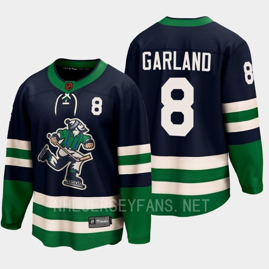 conor garland canucks navy 2022special edition 2.0 breakaway jersey