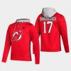 devils yegor sharangovich red skate lace up hoodie