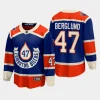 edmonton oilers carl berglund 2023 nhl heritage classic premier breakaway player jersey royal