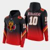 flames jonathan huberdeau black red alternate color crash hoodie