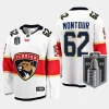 florida panthers brandon montour 2023 stanley cup final away breakaway player jersey white