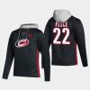 hurricanes brett pesce black skate lace up hoodie