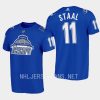 hurricanes jordan staal blue honor icecaps north carolina night t shirt