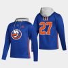 islanders anders lee blue skate lace up hoodie