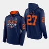 islanders anders lee navy 2024 nhl stadium series authentic pro pullover hoodie