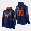 islanders custom navy 2024 nhl stadium series authentic pro pullover hoodie