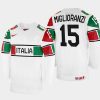 italy hockey enrico miglioranzi 2022 iihf world championship home jersey white