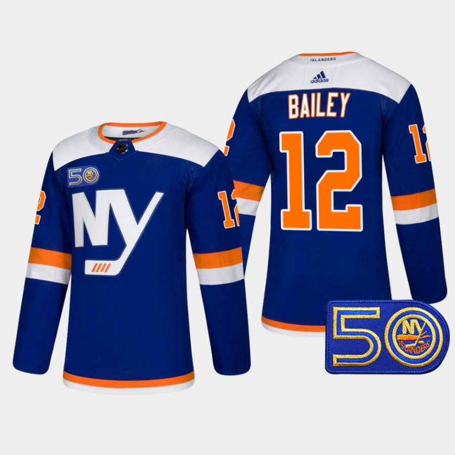 josh bailey islanders royal 50th anniversary authentic alternate jersey