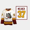 josh melnick chicago wolves white 2023 24ahl authentic quicklite 30th season jersey