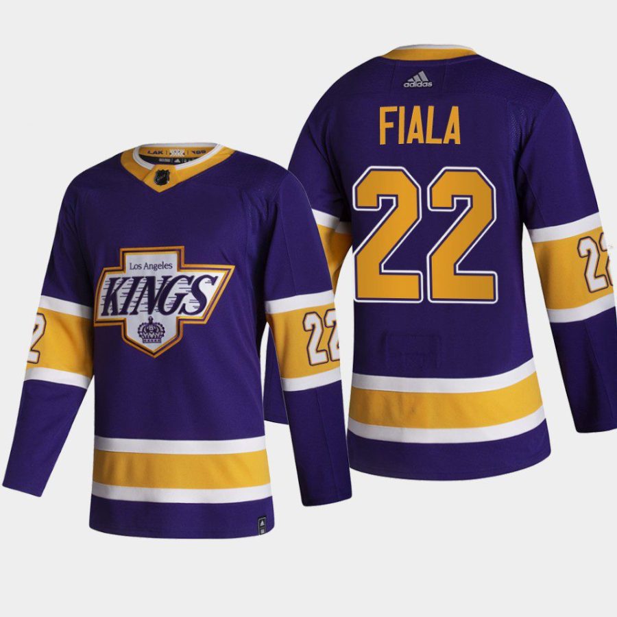 kevin fiala kings purple reverse retro special edition jersey