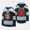 kraken custom blue 2024 nhl winter classic superior lacer pullover hoodie