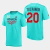 kraken eeli tolvanen light blue authentic pro tech 2024 winter classic t shirt