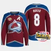 men avalanche cale makar authentic home 2024 nhl all star skills burgundy jersey