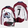 men avalanche devon toews away 2022 central division champions white jersey