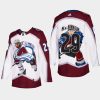 men avalanche nathan mackinnon fashion stars of game white jersey