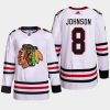 men blackhawks jack johnson away primegreen white jersey