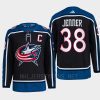 men blue jackets boone jenner 2022 authentic primegreen reverse retro 2.0 navy jersey