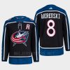 men blue jackets zach werenski 2022 authentic primegreen reverse retro 2.0 navy jersey