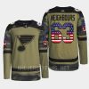 men blues jake neighbours warmup veterans day 2022 camo jersey