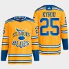 men blues jordan kyrou 2022 authentic primegreen reverse retro 2.0 yellow jersey