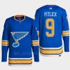 men blues tyler pitlick alternate authentic primegreen blue jersey