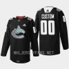 men canucks custom heritage warm up black history month 2023 black jersey