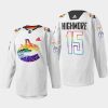 men canucks matthew highmore 2022 mio artwork warmup pride night white jersey