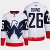 men capitals nic dowd primegreen authentic 2023 nhl stadium series white jersey