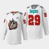 men coyotes barrett hayton warmup los yotes night 2022 white jersey